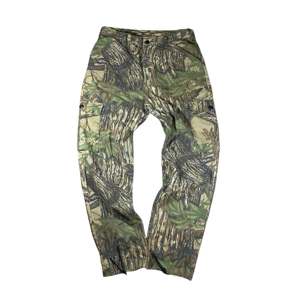 Vintage 90s RealTree x Liberty Timber Camo Utility Pants - M